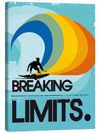 Tableau sur toile  Surfer, Breaking limits - 2ToastDesign