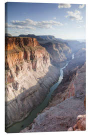 Tableau sur toile  Coucher de soleil sur le fleuve Colorado au Grand Canyon - Matteo Colombo