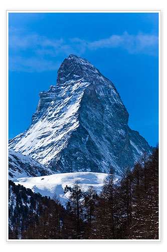 Poster Cervin, Suisse