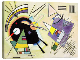 Tableau sur toile  Noir et violet - Wassily Kandinsky