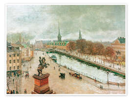 Poster  View of Copenhagen - Arthur Nielsen