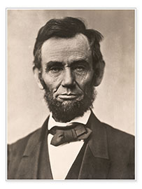 Poster  Abraham Lincoln - Mathew Brady