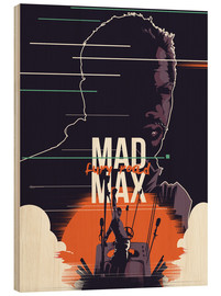 Tableau en bois  Mad Max fury road - Fourteenlab