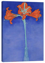 Tableau sur toile  Amaryllis - Piet Mondriaan