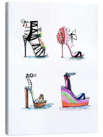 Tableau sur toile  Chaussures de créateurs - Rongrong DeVoe