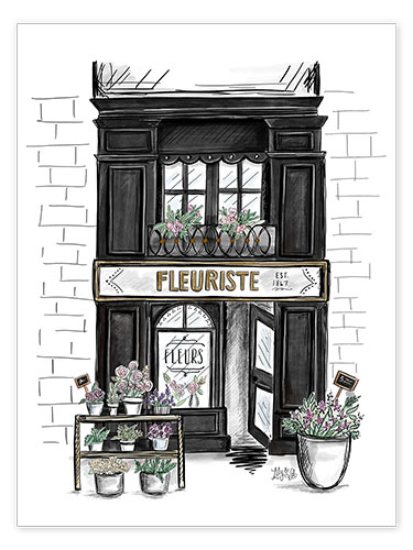 Poster Fleuriste