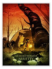 Poster Arrietty, le petit monde des chapardeurs (anglais)