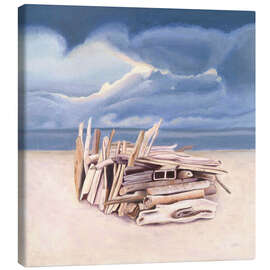 Tableau sur toile  Cabane de plage - Jennifer McLennan