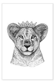 Poster  Le prince lion - Valeriya Korenkova