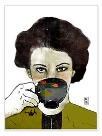 Poster  Pause café - Paolo Niutta