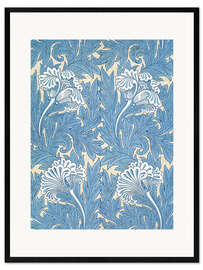 Impression artistique encadrée  Tulipes - William Morris