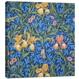 Tableau sur toile  Iris - William Morris