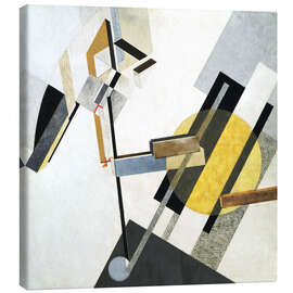 Tableau sur toile  Proun 19D - El Lissitzky
