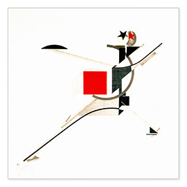 Poster  Le nouvel homme - El Lissitzky
