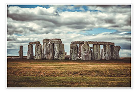Poster Stonehenge, Angleterre