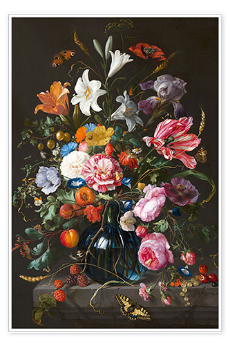 Poster Vase de fleurs