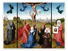 Poster Triptyque, La Crucifixion
