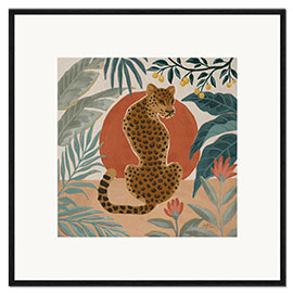 Impression artistique encadrée  Big Cat Beauty II - Janelle Penner